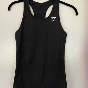 Gymshark Women’s Racerback Tank, Dark Gray
